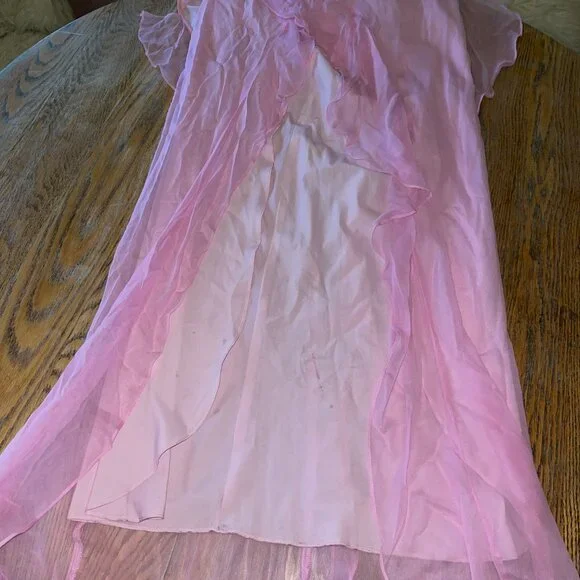 Amanda Uprichard X Revolve Cassilda Gown in Baby Pink/no flaws/
